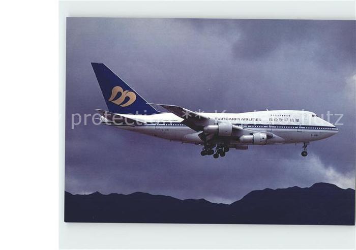 Flugzeuge Zivil Mandarin Airlines Boeing 747SP-09 B-1880 c/n 22298/445