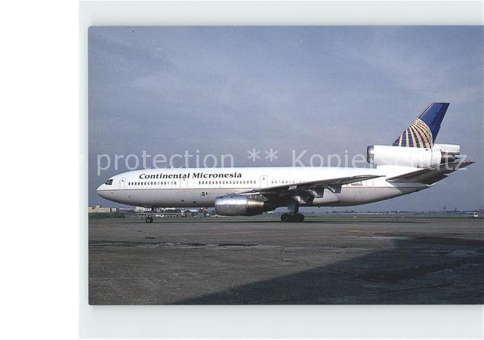 Flugzeuge Zivil Continental Micronesia DC-10-10 N68043 c/n 46902/41