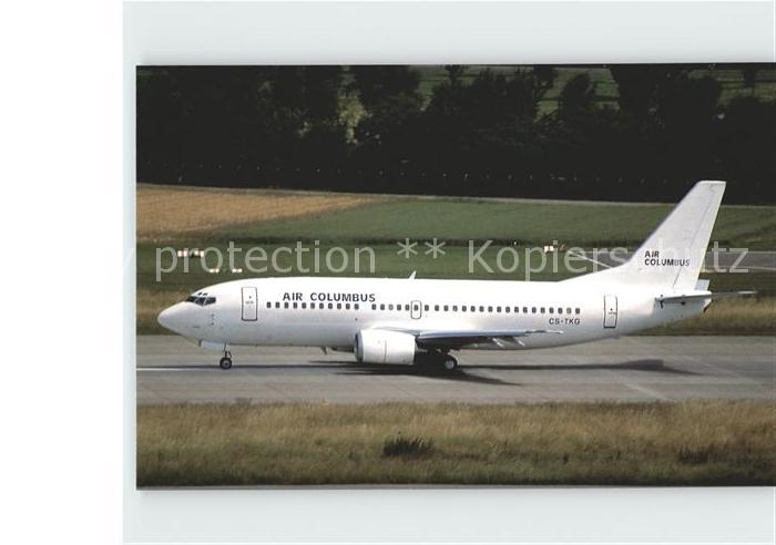 Flugzeuge Zivil Air Columbus Boeing 737-33A CS-TKC c/n