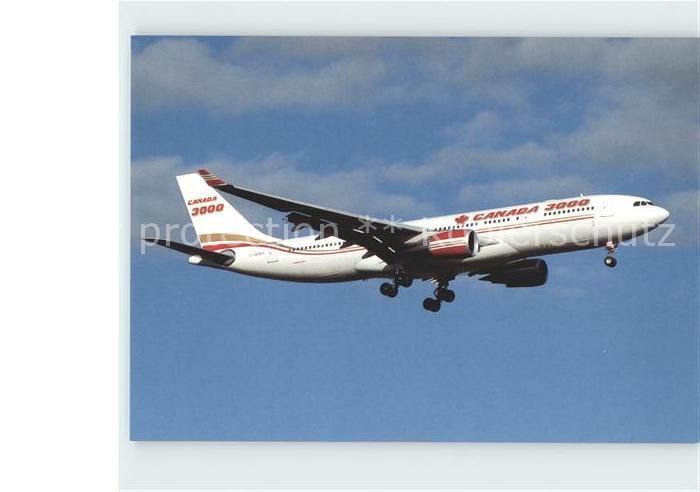 Flugzeuge Zivil Canada 3000 Airbus Industrie A330-202 C