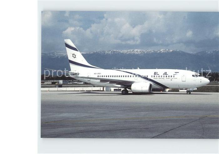 Flugzeuge Zivil EL AL Airlines Boeing 737-758 4X-EKD cn