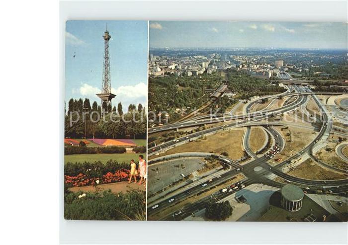 Autobahn Avus-Verteiler Funkturm