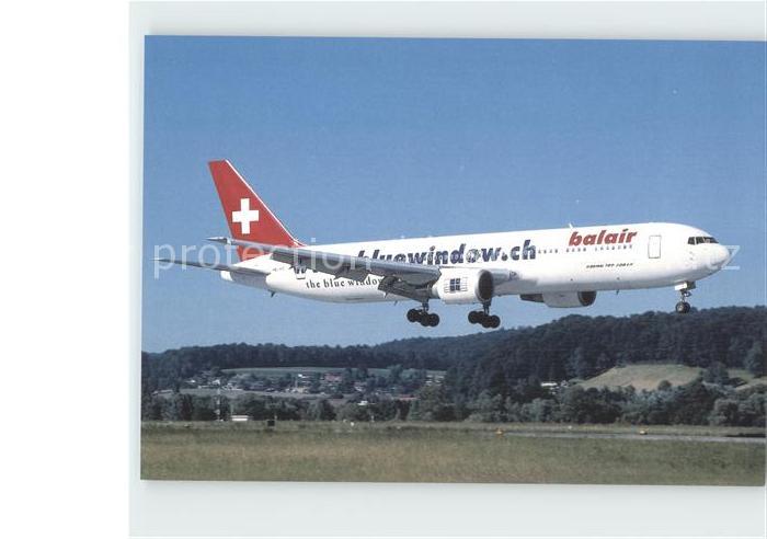 Flugzeuge Zivil Balair Boeing 767-35H ER HB-IHT cn 26387