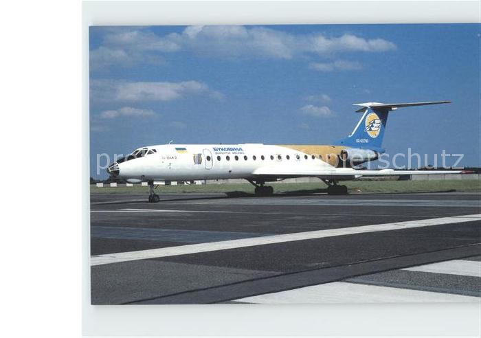 Flugzeuge Zivil Bukovyna Airlines Tupolev 134-A3 UR-65790 cn 63100