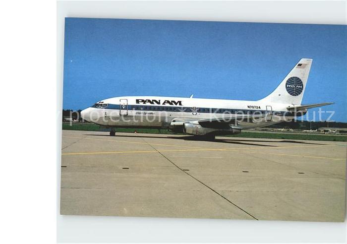 Flugzeuge Zivil Pan Am Boeing 737-297 N70724