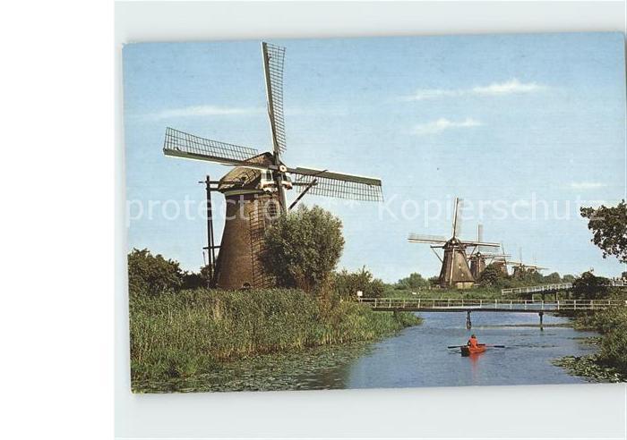 Windmuehle Poldermuehle Kinderdijk