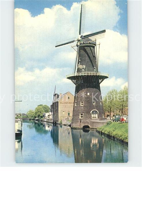 Windmuehle Schiedam De Walvisch Korenmolen