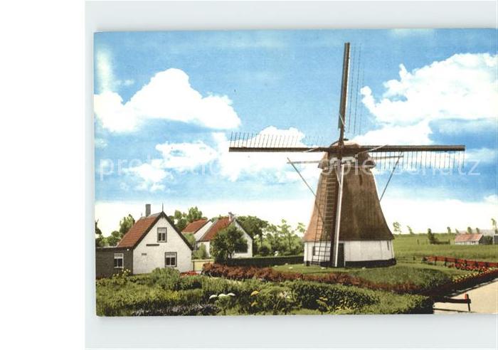 Windmuehle Molen De Onderneming Hippolytushoef