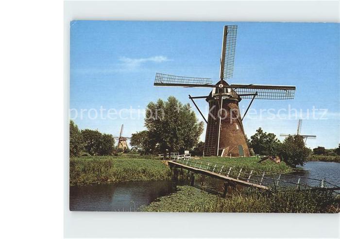 Windmuehle Kinderdijk Poldermuehle