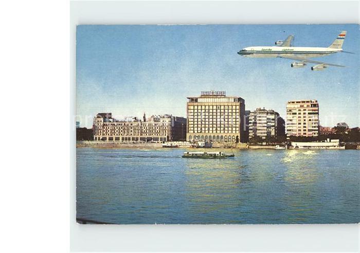 Flugzeuge Zivil Egypt Air Cairo Nile
