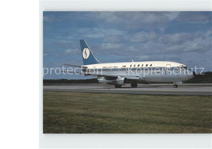 Flugzeuge Zivil Sabena Belgian World Airlines Boeing 737-229 Advanced OO-SDD
