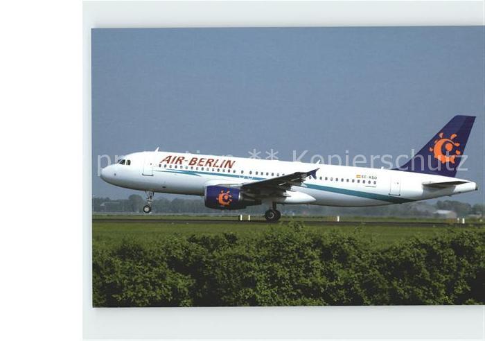 Flugzeuge Zivil Air Berlin Airbus A320-214 EC-KDD Cn 1767
