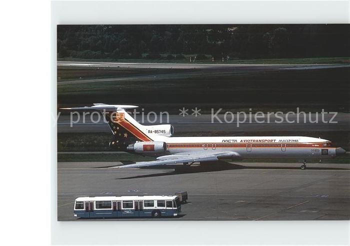 Flugzeuge Zivil Meta Aviotransport Macedonia TU154M RA8