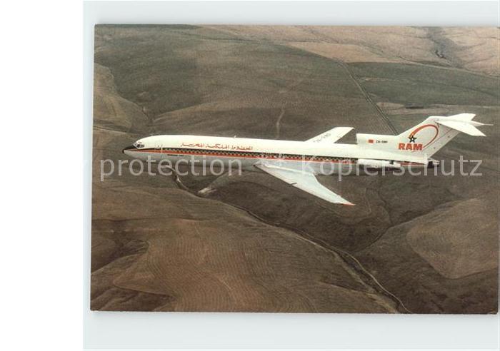 Flugzeuge Zivil Royal Air Maroc B-727