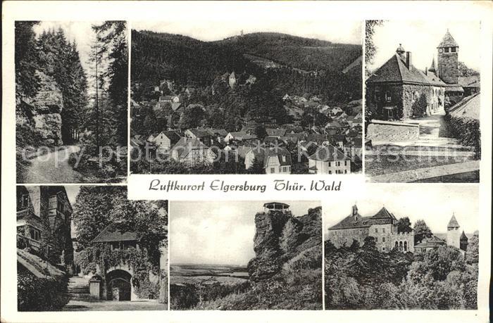 Elgersburg Teilansichten Schloss