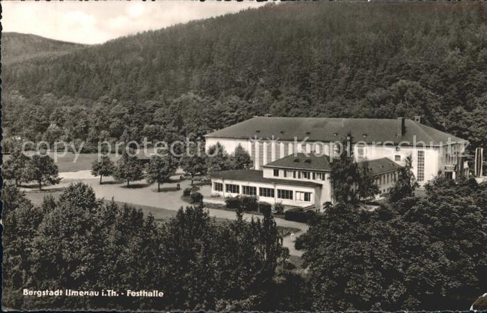 Ilmenau Thueringen Festhalle Bergstadt