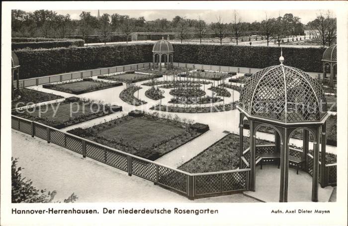 Herrenhausen Hannover Der niederdeutsche Rosengarten
