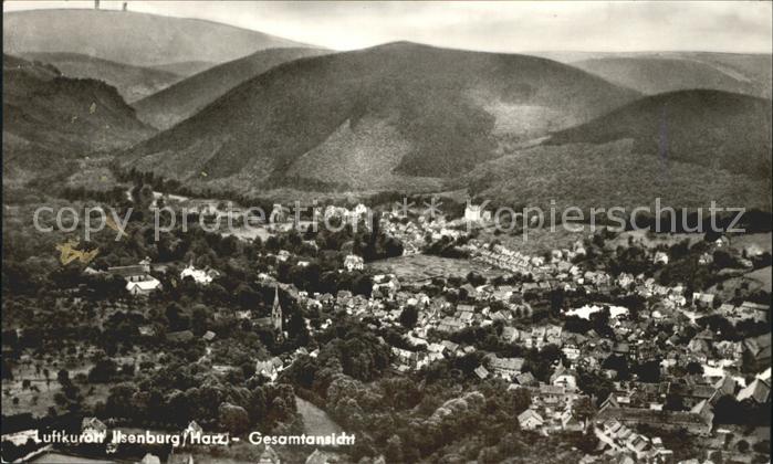Ilsenburg Harz Gesamtansicht Luftkurort