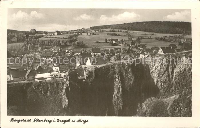 Altenberg Erzgebirge und Pinge Bergstadt
