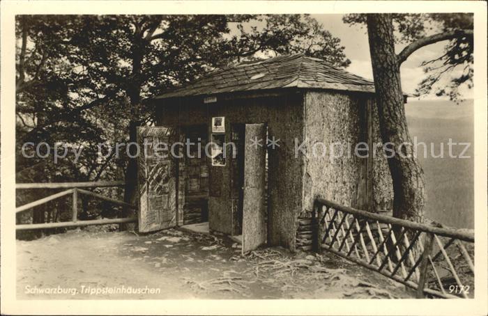 Schwarzburg Thueringer Wald Trippsteinhaeuschen