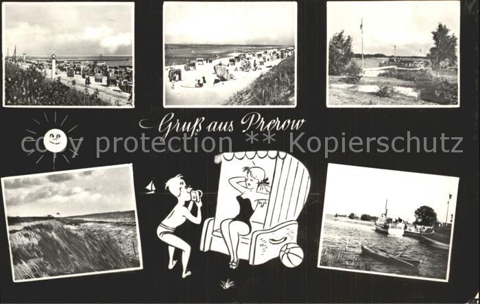 Prerow Ostseebad Strand Duenen Boot Badenixe Strandkorb