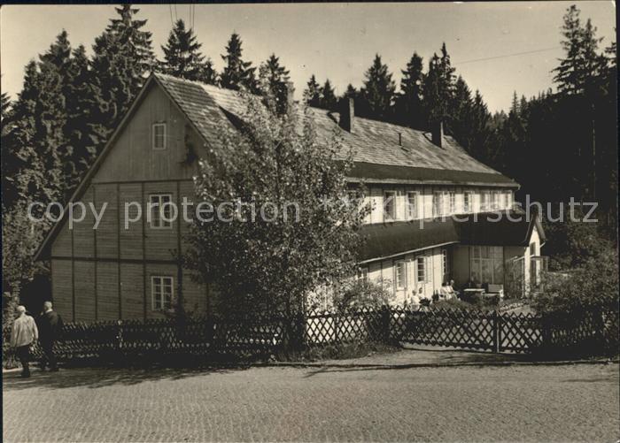 Antonshoehe Breitenbrunn Ferienheim der Karl Marx Universitaet