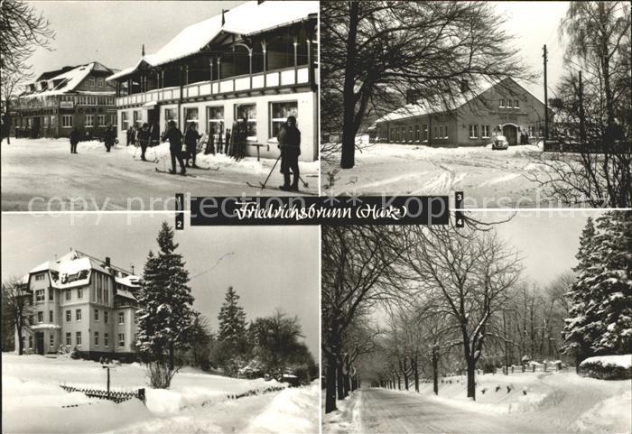 Friedrichsbrunn Harz HO Hotel FDGB Erholungsheim Sanatorium Verpflegungsstaette