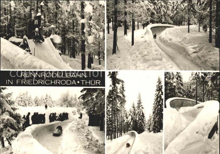 Friedrichroda Rennrodelbahn Wintersportplatz