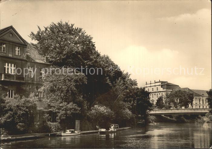 Oranienburg Partie an der Havel Schloss