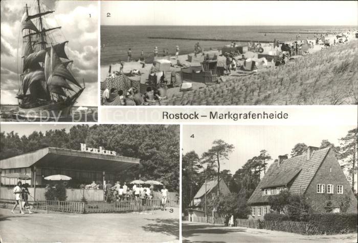Markgrafenheide Rostock Segelschulschiff Wilhelm Pieck Strand Selbstbedienungsga