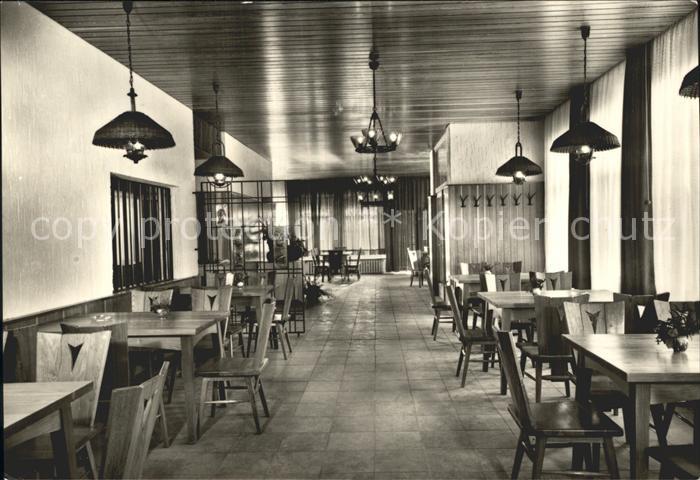 Friedrichroda HO Gaststaette Heuberghaus am Rennsteig