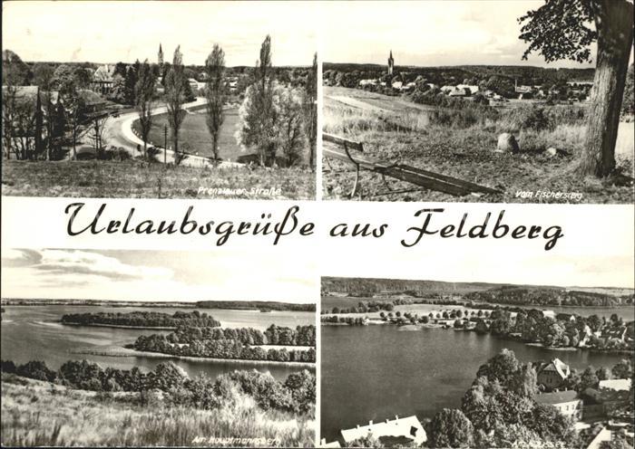 Feldberg Mecklenburg Prenzlauer Strasse Fischersteig Hauptmannsberg