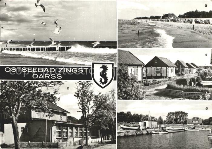 Zingst Ostseebad Moewen am Strand Gaststaette Zum Heidelberger Fass Duenenhaus W