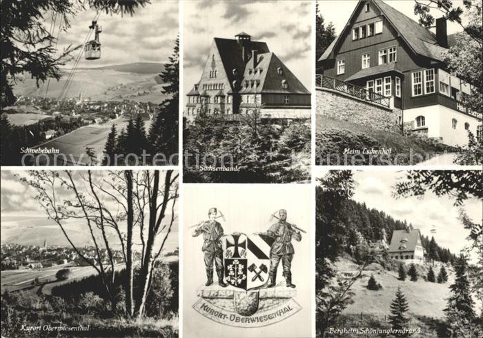 Oberwiesenthal Erzgebirge Schwebebahn Sachsenbaude Heim Eschenhof Bergheim Schoe