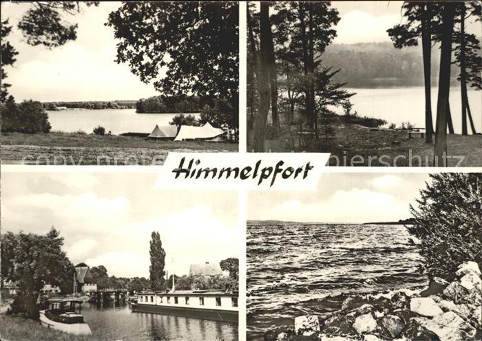 Himmelpfort Camping am See Schifffahrt auf der Havel