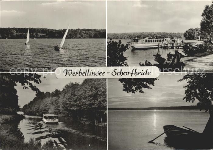 Werbellinsee-Altenhof Segeln Ausflugsdampfer Kanal Sonnenuntergang
