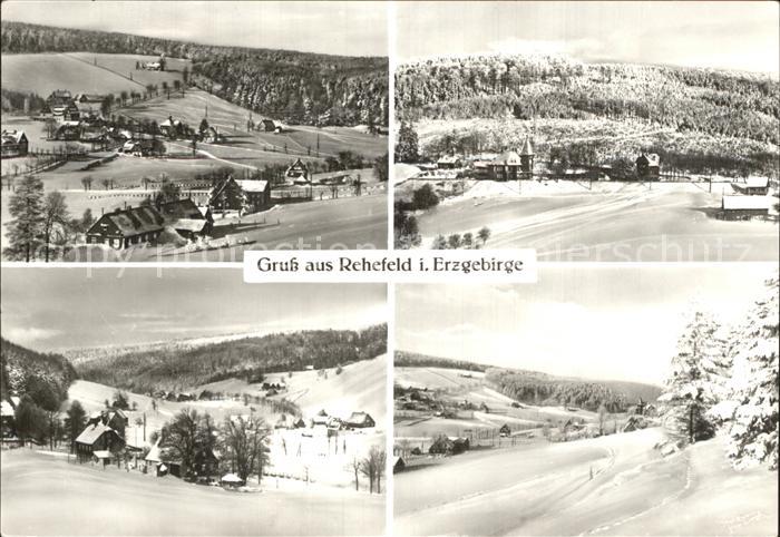 Rehefeld-Zaunhaus Sommer und Winterpanorama