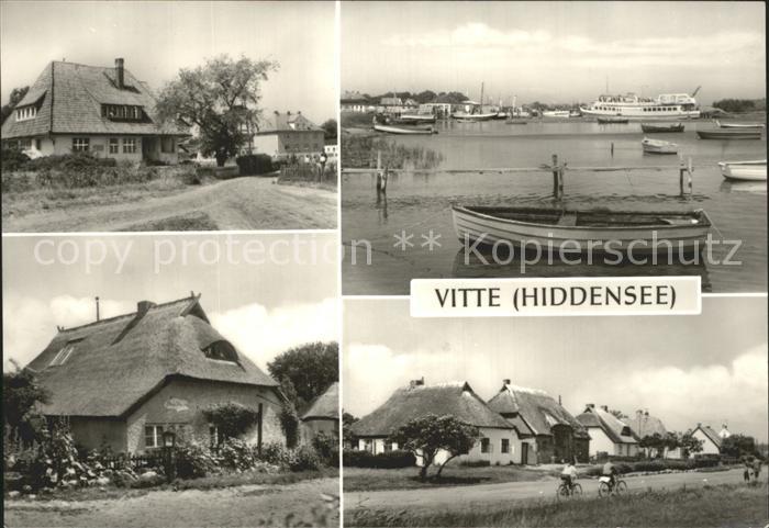 Vitte Rat der Gemeinde Blaue Scheune Hafen Norderende