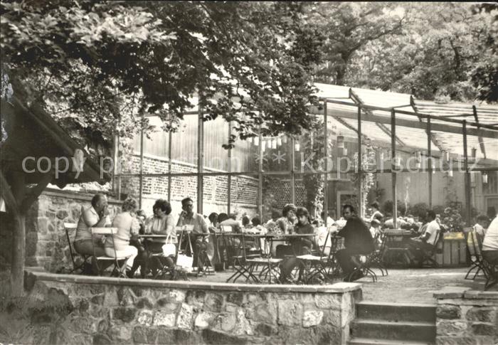 Blankenburg Harz Gaststaette Grossvater Terrasse