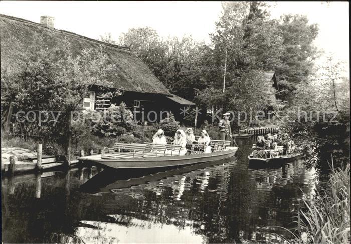 Luebbenau Spreewald Kahn Wasserstrasse