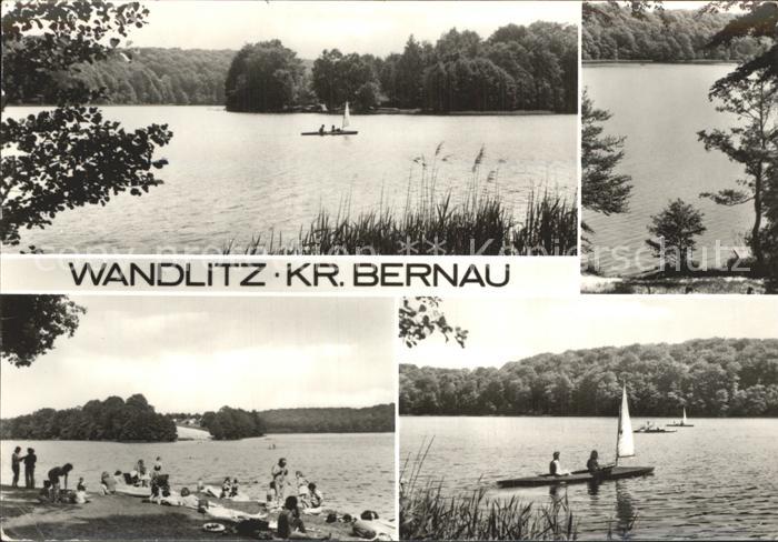 Wandlitz Liepnitzsee Badestrand Kanu