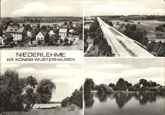 Niederlehme Teilansichten Dahme Bruecke
