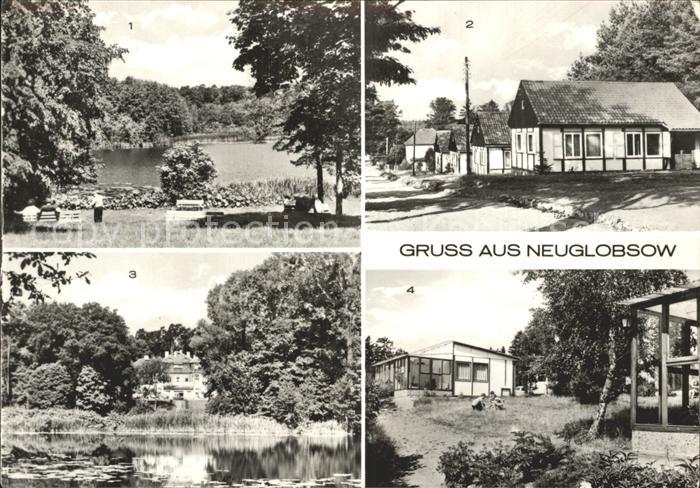 Neuglobsow Dagowsee Haus Hirschberg Bungalowsiedlung Dagow