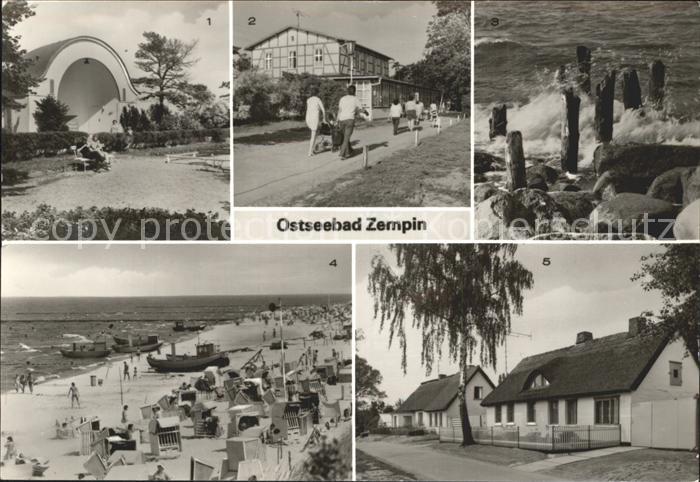 Zempin Konzertplatz FDGB Erholungsheim Frieden Brandung Strand Ortsmotiv Ostseeb