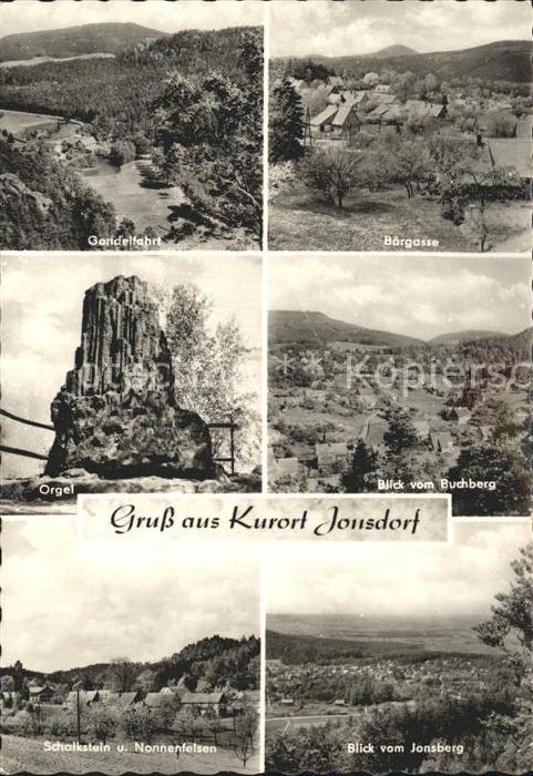 Jonsdorf Gondelfahrt Baergasse Orgel Felsformation Buchberg Schalkstein Nonnenfe