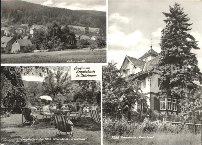 Engelsbach Ortsansicht FDGB Ferienheim Franziska Liegewiese