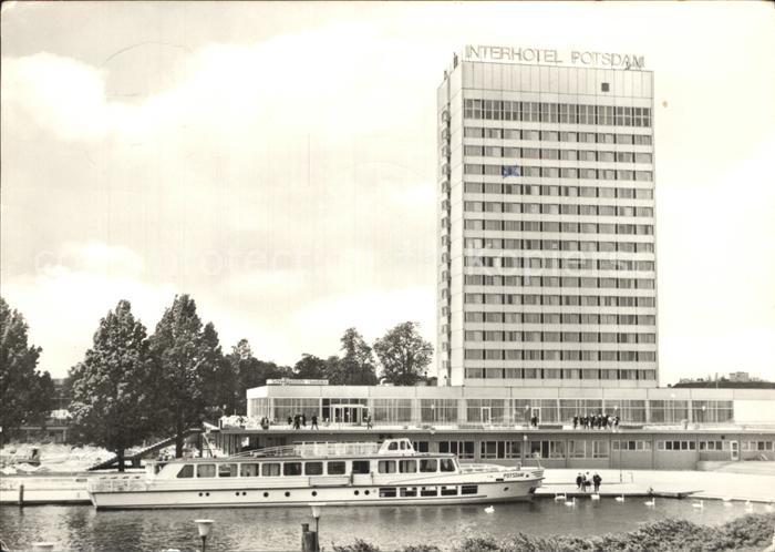 Potsdam Interhotel Gaststaette Havelblick Ausflugsdampfer