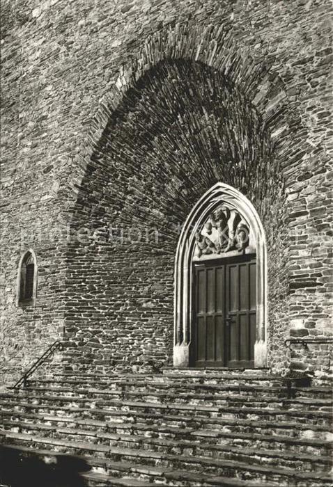 Annaberg-Buchholz Erzgebirge St Annen Kirche Hauptportal