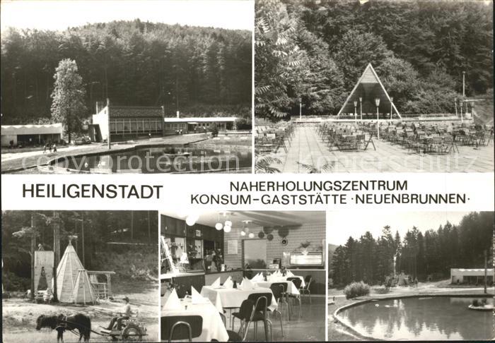 Heiligenstadt Eichsfeld Naherholungszentrum Konsum Gaststaette Neuenbrunnen Musi