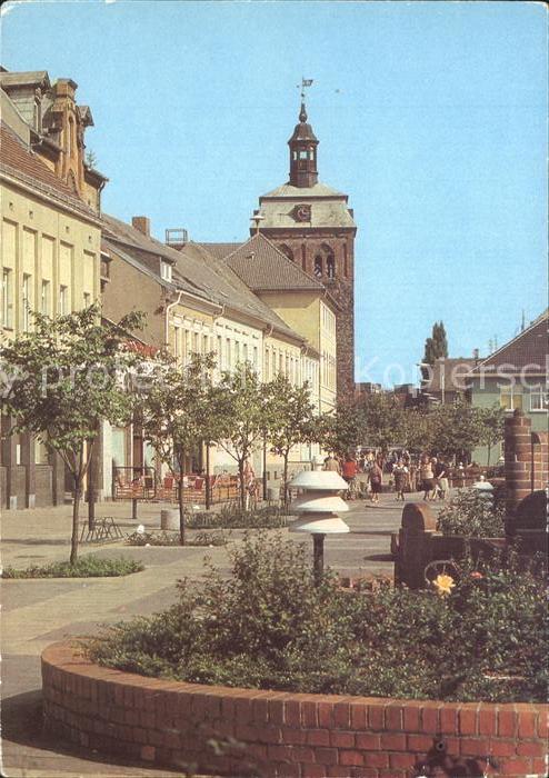 Luckenwalde Boulevard Ernst Thaelmann Strasse